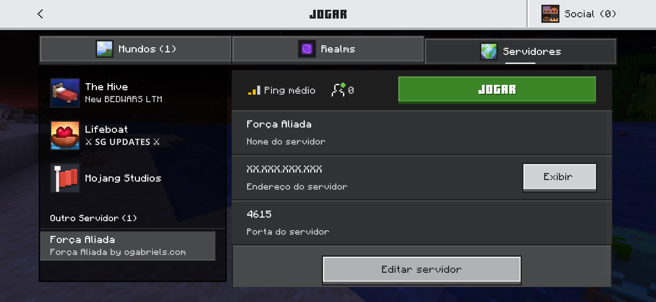 Minecraft no Console